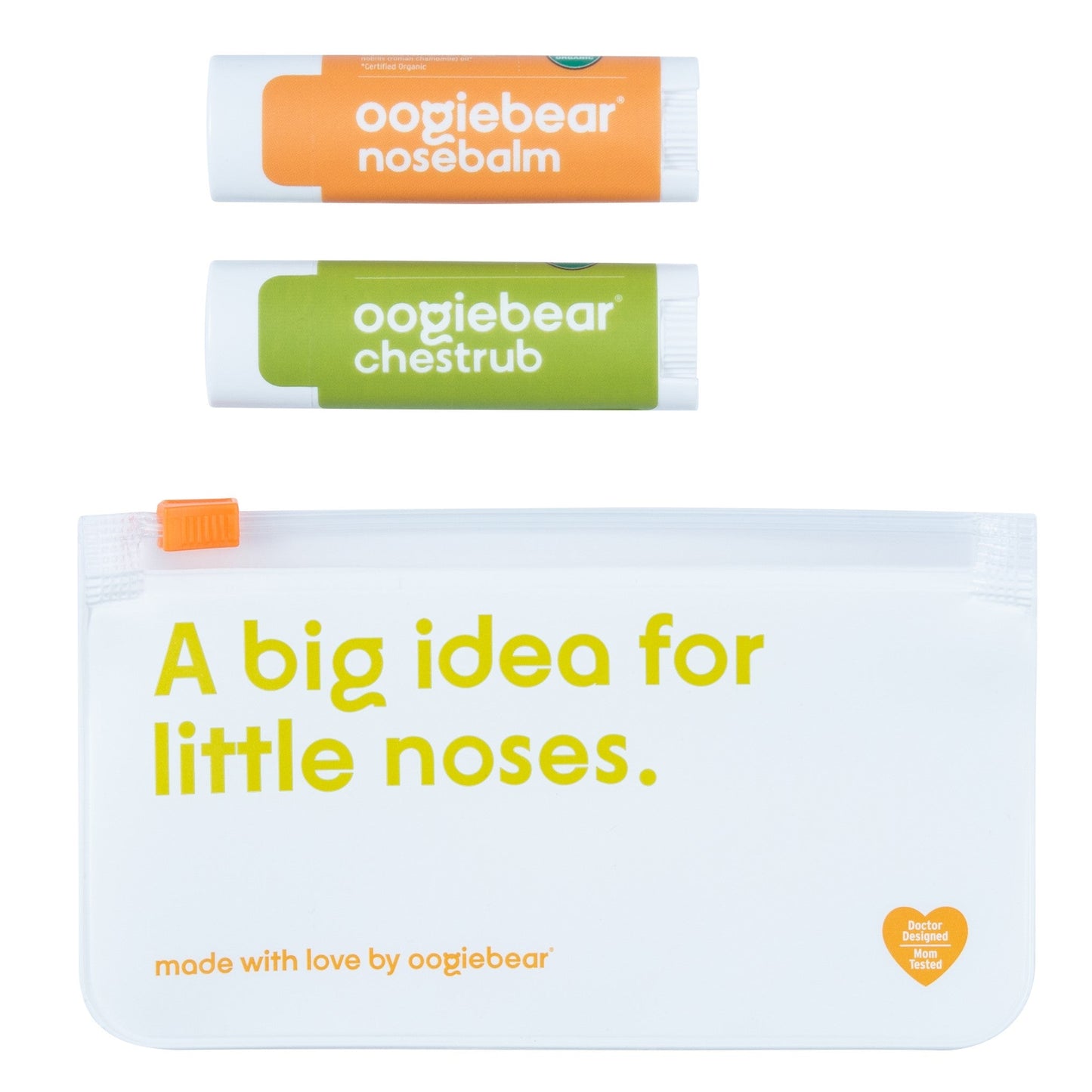 oogiebear mini nose balm and chest rub kit